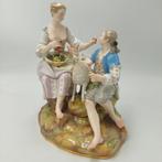 Meissen - Michel Victor Acier - Figuur - shepherd and