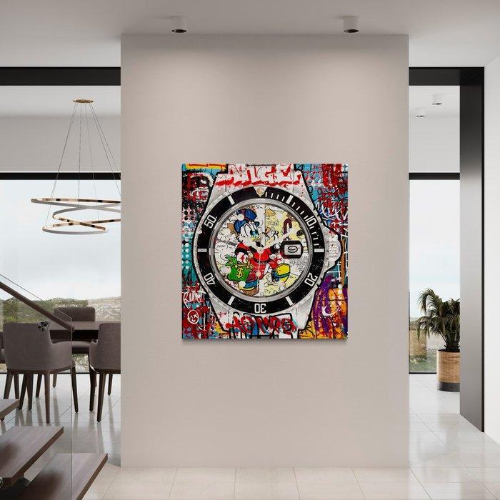 Moabit - Uncle Scrooge Tipping It- Rolex Mania XL, Antiek en Kunst, Kunst | Designobjecten