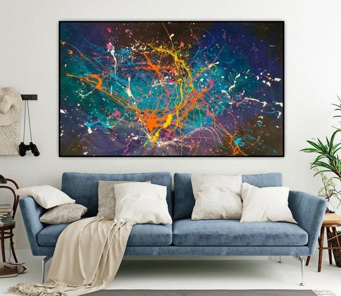 Gabriel Alba - CHROMATIC DARK 19 XXXL, Antiek en Kunst, Kunst | Schilderijen | Modern