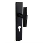 Lavuzo deurkruk Pesaro zwart met rechthoekig schild PC72, Doe-het-zelf en Bouw, Nieuw, Ophalen of Verzenden