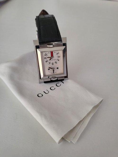 Gucci - 111 DUAL - Sans Prix de Réserve - 111 doppio tempo -, Handtassen en Accessoires, Horloges | Heren