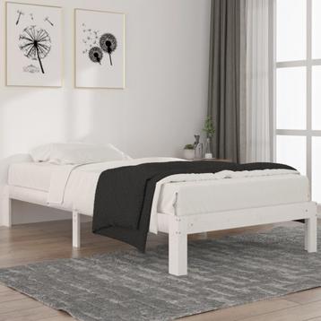 Wit Houten Bedframe 100x200 | OP = OP | 41% Korting beschikbaar voor biedingen