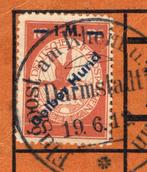 Duitse Rijk 1912 - Gele hond op het juiste vliegticket -, Gestempeld