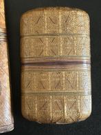 Doos (2) - hooi - Marqueterie de paille