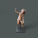 sculptuur, Bronzen engel/cupido sculptuur - 23 cm - Brons