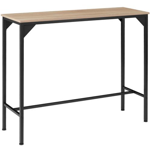tectake Bartafel Kerry 120x40x100,5cm - Industrieel licht ho, Huis en Inrichting, Tafels | Eettafels, Verzenden