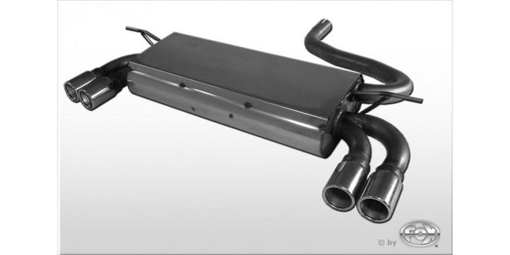 FOX Mini One/Cooper R50 einddemper uitgang rechts/links - 2x, Auto-onderdelen, Uitlaatsystemen, Nieuw, Verzenden