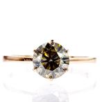 Zonder minimumprijs - Verlovingsring - 14 karaat Roségoud -