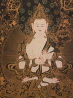 Thangka - Papier - China - 20e eeuw, Antiek en Kunst