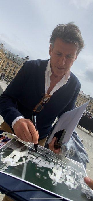 Olympische Spelen - Sebastian Coe - Foto, Verzamelen, Overige Verzamelen