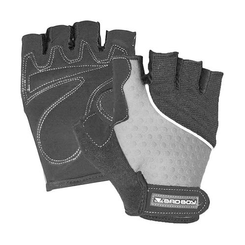 Bad Boy Gewichtheffen Fitnesshandschoenen Zwart Zilver, Sport en Fitness, Vechtsporten en Zelfverdediging, Vechtsportbescherming