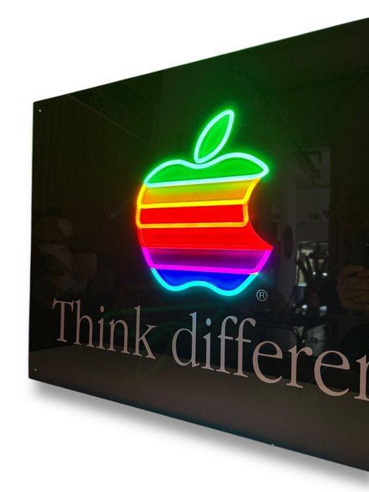 Apple XXL - Neonlichtbord - plexiglas, Antiek en Kunst, Antiek | Wandborden en Tegels