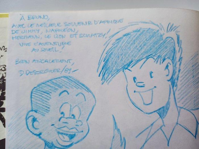 Jimmy Tousseul T1 - Le Serpent débène + 8x ex-libris +, Boeken, Stripverhalen