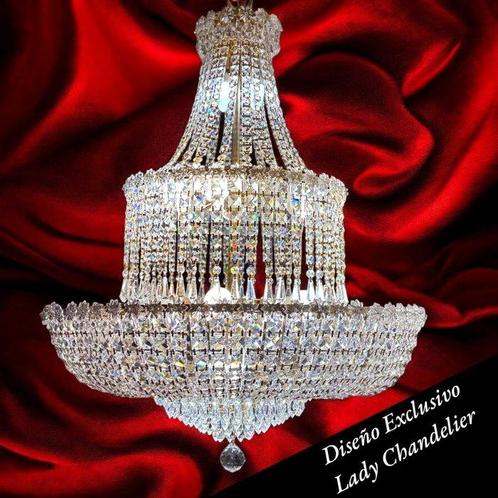 Fantástica y Exclusiva Lámpara de Diseño Chandelier -, Antiek en Kunst, Antiek | Verlichting