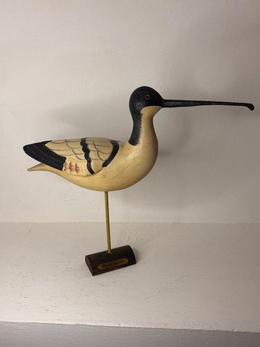 Lokeend - Grande Modello Naturalistico Uccello “Barge à, Antiek en Kunst, Curiosa en Brocante