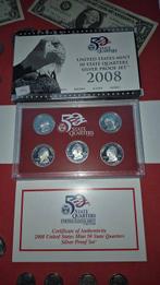 États-Unis, Canada. Collection of coins incl. silver (Sans, Postzegels en Munten