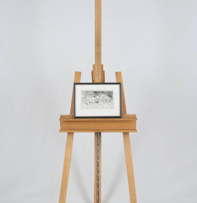 Willem Hendrik van der Nat (1864–1929) - Babygeiten, Antiquités & Art, Art | Peinture | Classique