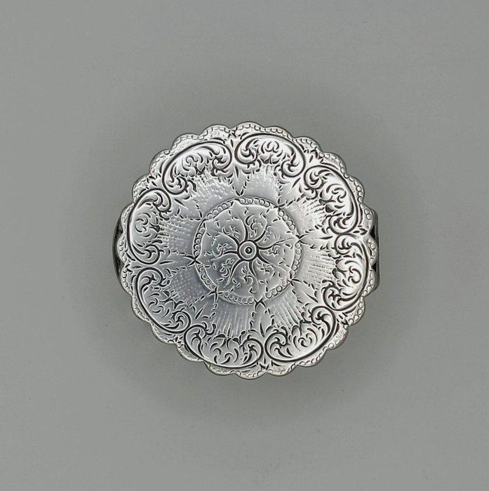 Finely hand engraved - Doos - .800 zilver, Antiek en Kunst, Antiek | Zilver en Goud