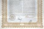 Paper - Jouet 1x 5000 Mark Bond of Colone, signed by Konrad
