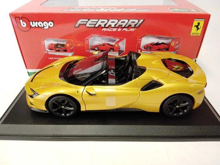 Bburago 1:18 - Modelauto - Ferrari SF90 Spider, Hobby en Vrije tijd, Modelauto's | 1:5 tot 1:12