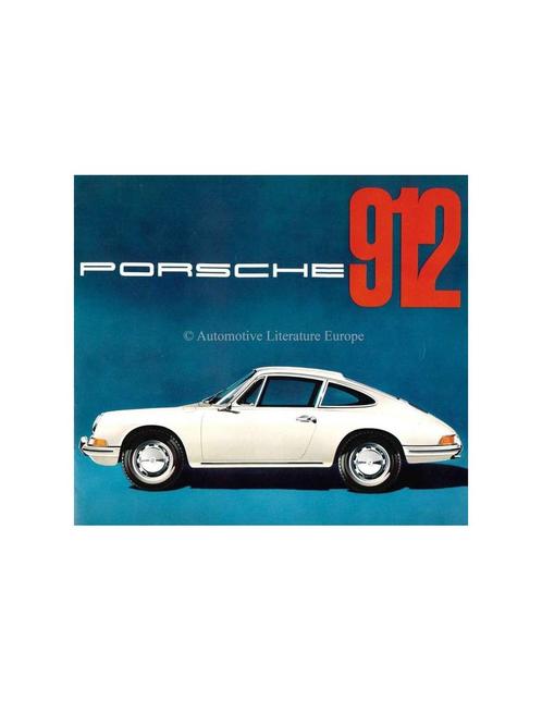 1965 PORSCHE 912 BROCHURE, Livres, Autos | Brochures & Magazines, Enlèvement ou Envoi