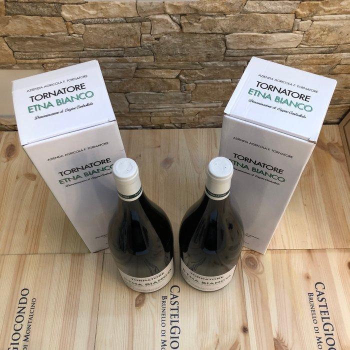 2024 Tornatore, Etna Bianco - Sicilië DOC - 2 Magnums (1.5L), Verzamelen, Wijnen