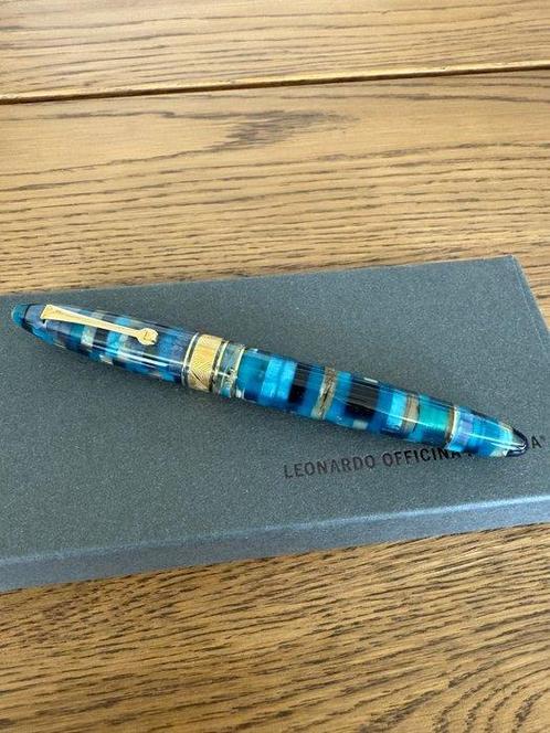 Leonardo Officina Italiana - Furore Mosaico - gold plated, Verzamelen, Pennenverzamelingen