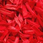 Houtsnippers Gekleurd Klein / Decochips 10-20mm - ROOD -..., Ophalen of Verzenden