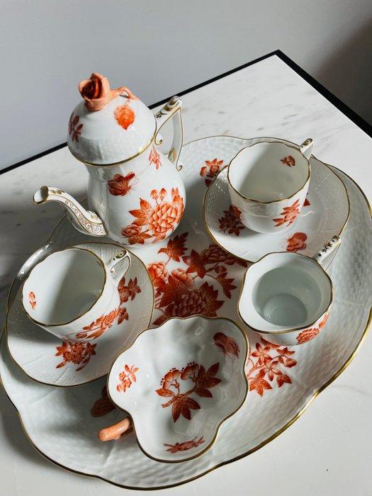 Herend - Koffieservies (6) - Porselein, Antiek en Kunst, Antiek | Meubels | Tafels