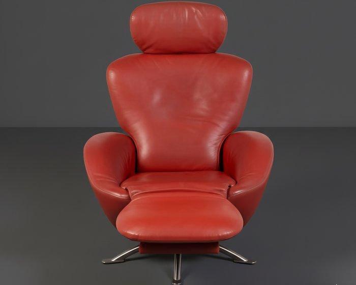 Cassina - Fauteuil - Leder - Dodo Cassina, Antiquités & Art, Art | Objets design