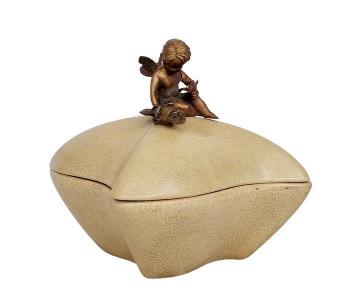 Sieradendoos - Brons, Porselein, Antiek en Kunst, Curiosa en Brocante