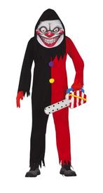 Smile Clown Halloween Kostuum Heren L, Hobby & Loisirs créatifs, Verzenden