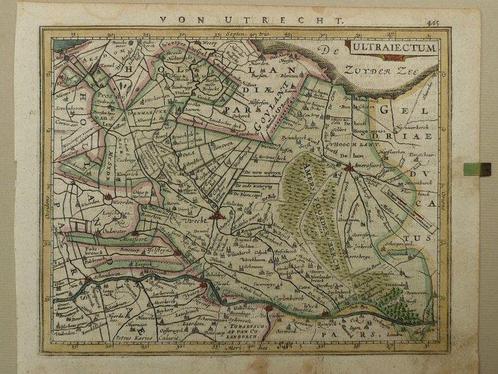 Pays-Bas, Carte - Utrecht / Amersfoort; Johannes Janssonius, Boeken, Atlassen en Landkaarten