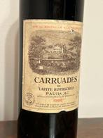 1988 Carruades de Lafite Rothschild, 2nd wine Chateau Lafite, Nieuw