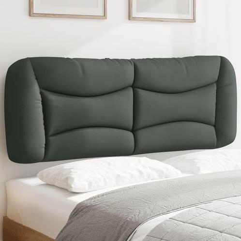 vidaXL Hoofdbordkussen 140 cm stof donkergrijs, Huis en Inrichting, Slaapkamer | Bedden, Nieuw, Verzenden