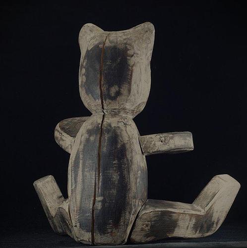 Sculpture, Teddy Bear - 41 cm - Orme, Antiek en Kunst, Antiek | Speelgoed