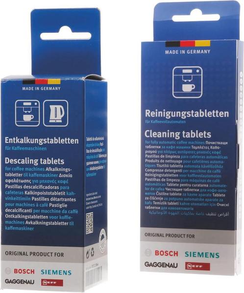 Bosch Onderhoudsset Koffiemachine Ontkalkingstabletten +, Elektronische apparatuur, Koffiemachine-accessoires, Verzenden