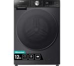 Hisense Wf5s1245bb Wasmachine 12kg 1400t, Elektronische apparatuur, Wasmachines, Ophalen of Verzenden, Nieuw