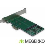 Inter-Tech KCSSD4 interfacekaart/-adapter Intern M.2, Informatique & Logiciels, Cartes réseau, Verzenden