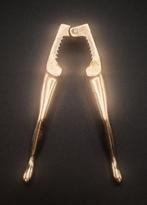 Notenkraker - Messing - Notenkrakerbenen, Antiek en Kunst