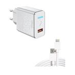 DrPhone LS3 - 18W Oplader + Kabel - Lader met LED indicator, Verzenden, Nieuw