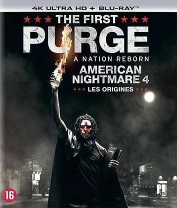 The first purge 4k ultra HD plus gewone bluray (blu-ray, Ophalen of Verzenden