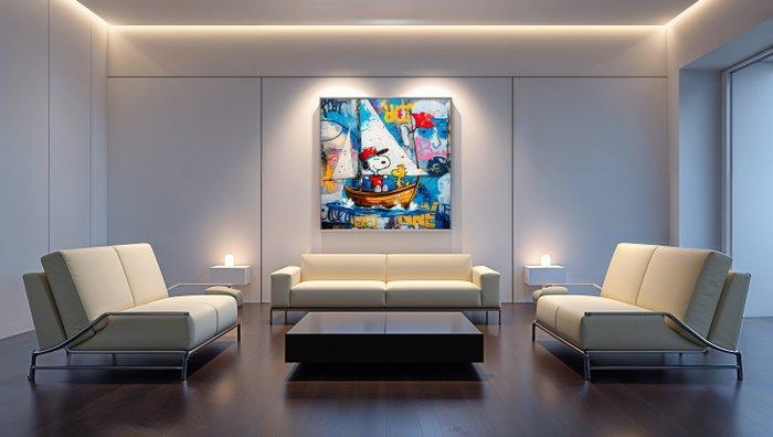 Kosmo - Odissea Urbana: Rotta verso la Libertà - AI- XXL, Antiquités & Art, Art | Objets design