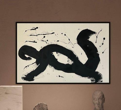 Stefanie Raus - Black Creme III 733 XXL, Antiek en Kunst, Kunst | Schilderijen | Modern