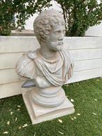 sculptuur, Busto imperatore romano Adriano - 43 cm - Steen