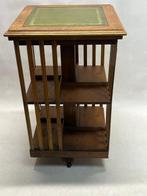 Bibliothèque - Bois - ancienne meule à livres, Antiquités & Art