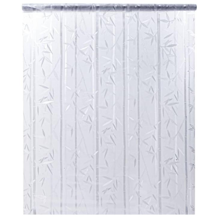 vidaXL Raamfolie bamboepatroon mat 90x500 cm PVC, Huis en Inrichting, Woonaccessoires | Overige, Nieuw, Verzenden