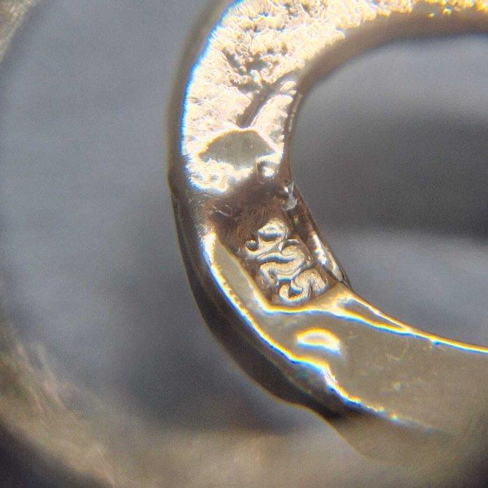 Argento 925. - Broche - Luipaard., Antiek en Kunst, Antiek | Zilver en Goud