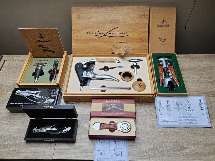 Laguiole Sommelier accessories, 5 sets - Wijnaccessoire -, Verzamelen, Wijnen