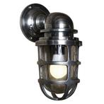 Scheepslampen  Maritiem Brooklyn Zilver muurlamp